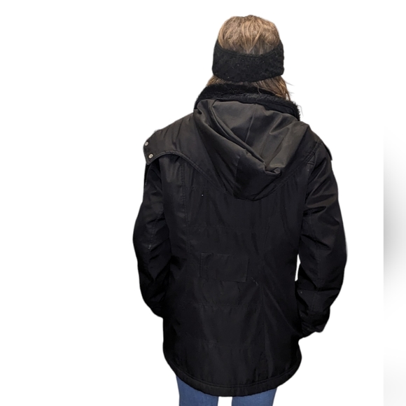 Jessica Simpson Jacket Womens Large Gorpcore Winter Coldweather Preppy Boho - Picture 4 of 7